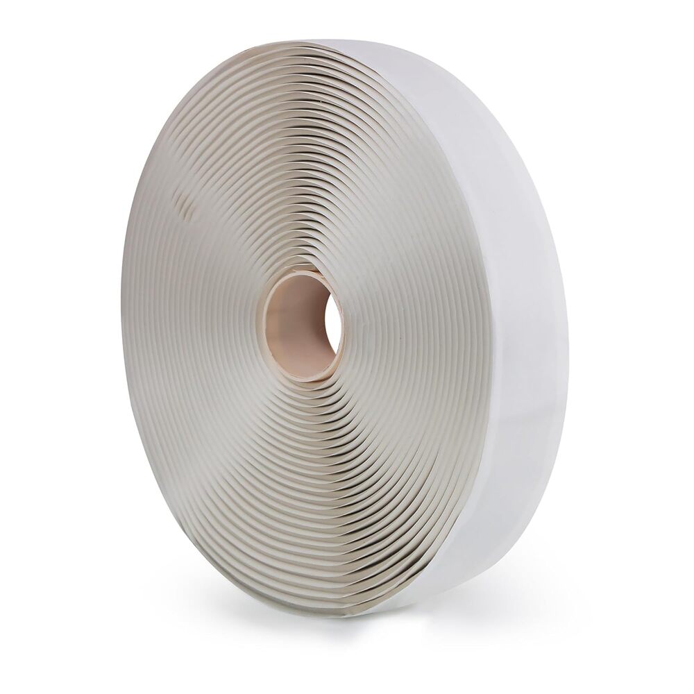 White Butyl Tape 3/4" x 7Ft Waterproof Seal RV Window Roof Pipe Repair EPDM